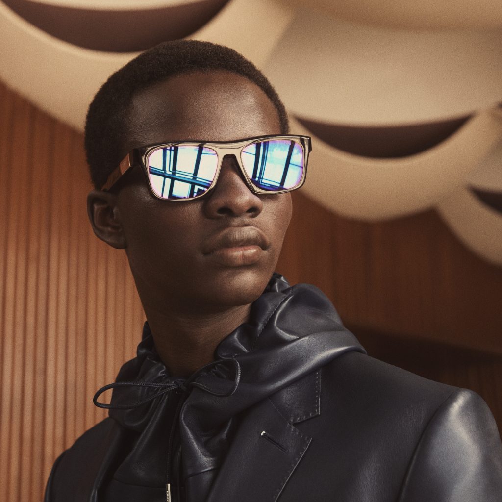 Berluti Berluti Paris Rimless Style Silver-Tone Sunglasses Sun Glasses New 