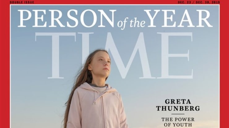 Time’s Person of the Year is Greta Thunberg